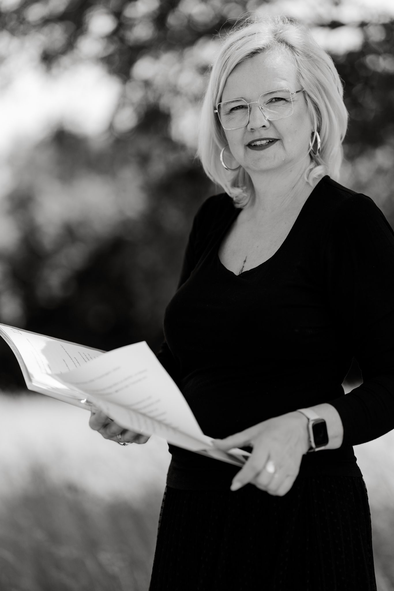 Abschiedsrednerin Andrea Neumann